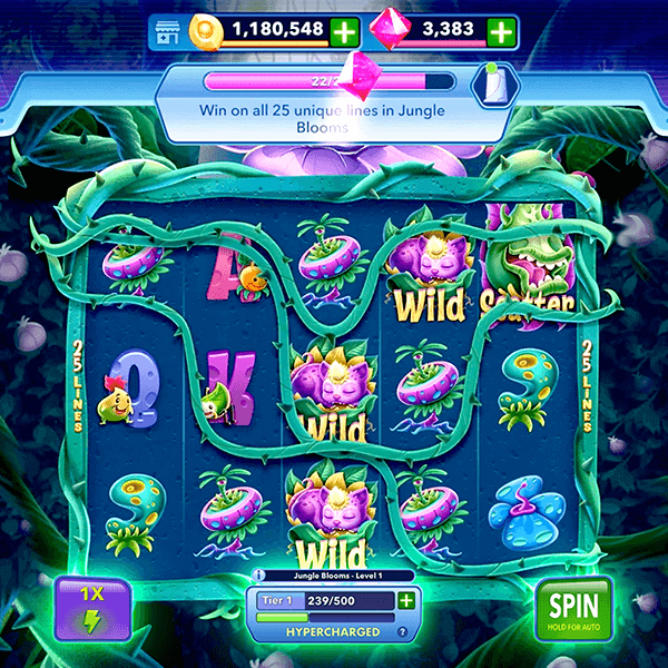 Spinning in Space Jungle Slot